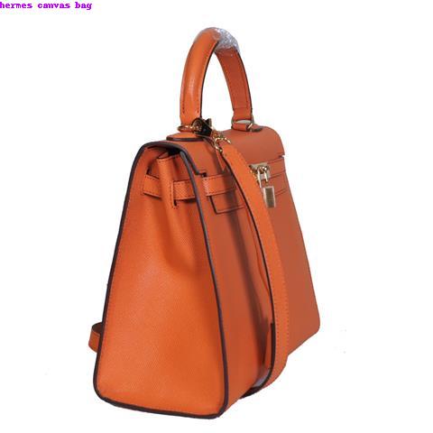 hermes canvas bag